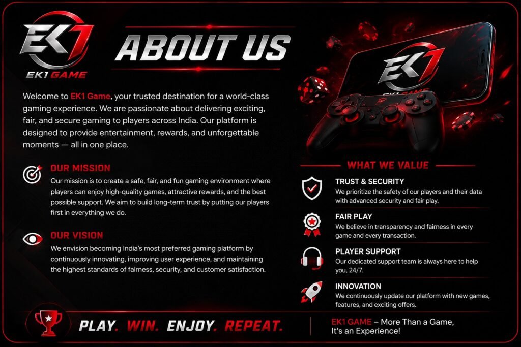 EK1 Game About Us